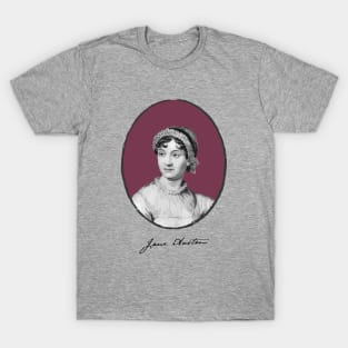 Authors - Jane Austen T-Shirt